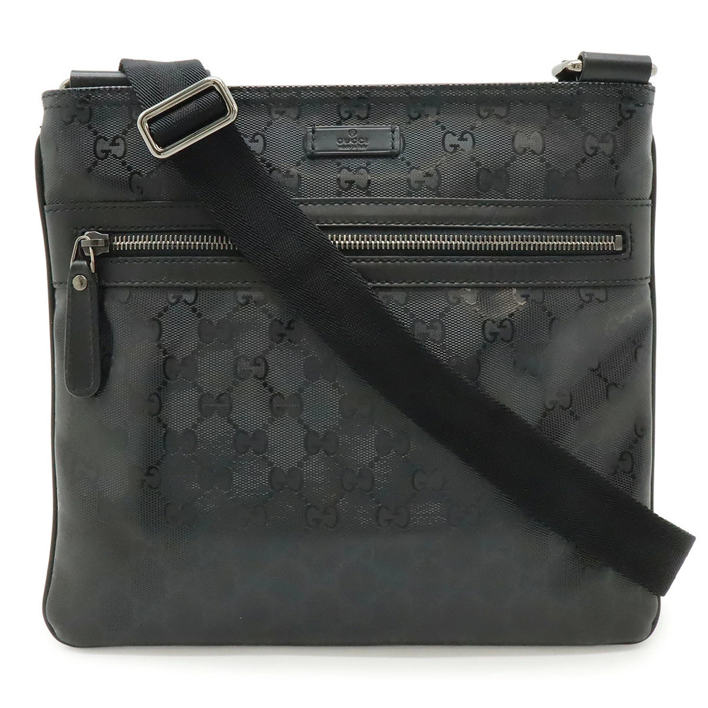 Gucci GG Imprime Crossbody Bag Leather Black